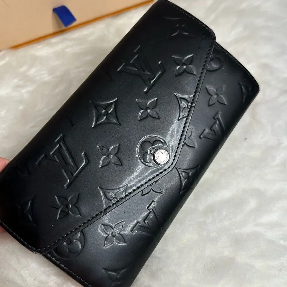 💯Authentic Louis Vuitton Vernis Impriente Long Wallet🍀